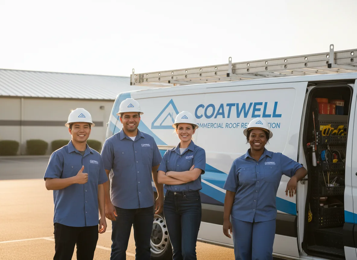 Commercial roof coating company in Oakley, CA